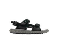 Columbia - Wandersandalen - Konos Hiker 3 Strap Black / City Grey für Herren aus Leder - Größe 11 US - schwarz schwarz 11 US