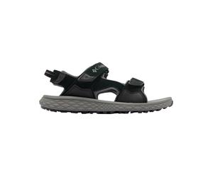Columbia - Wandersandalen - Konos Hiker 3 Strap Black / City Grey für Herren aus Leder - Größe 12 US - schwarz schwarz 12 US