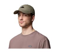 Columbia Wellzy Ball Cap stone green, mountains graphic (397) O/S