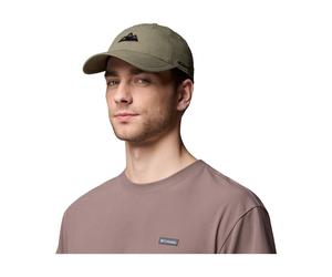 Columbia Wellzy Ball Cap stone green, mountains graphic (397) O/S