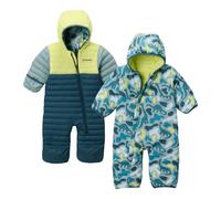 Columbia Wende-Steppoverall Powder Lite 86 grün/gelb