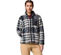 Columbia West Bend Print Full Zip II Damen Rollkragenpullover, schwarz S