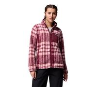 COLUMBIA Rollkragen West Bend Print Full Zip II (2085854) S Rich Wine Herringplaid