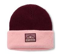 Columbia Whirlibird Unisex Mütze mit Bündchen, Rich Wine, Satin Pink, Berge, O/S