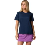 Columbia Wild Springs Damen T-Shirts blau Größe XS Trekking Elastisch