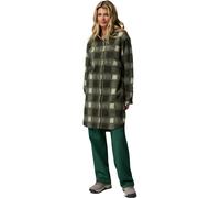 Columbia Wildest Venture Long Fleece Coat greenscape blurred ombre (366) XL