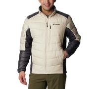 Columbia Winter-Steppjacke Labyrinth Loop (wärmend dank Daunenfüllung, Omni-Heat Infinity) beige/stonegrau Herren, Größe XL