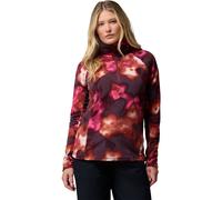 Columbia Women’s Glacial IV Patterned Half Zip Fleece red oxide dyeflower (632) M