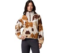 Columbia Women’s Sequoia Grove II Printed Half Zip Fleece camel brown ikatbloom (224) L