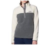 Columbia - Women's Benton Springs 1/2 Snap Pull Over II - Fleecepullover, Gr. L, grau (CityGreyHeather/Chalk)