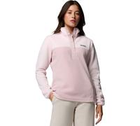 Columbia Women's Benton Springsii Half Snap Fleece Pullover II mineral pink, powder pink (618) M