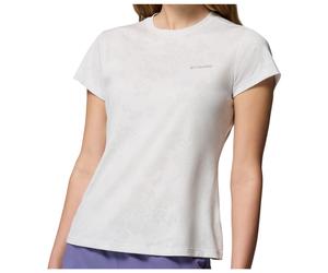 Columbia - Women's Bluebird Canyon II S/S Crew - Funktionsshirt, Gr. XL, weiß (White/FlorageJacquard)