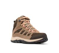 Columbia Wanderschuhe Crestwood Mid Waterproof Damen Cordovan/Mud EU 40