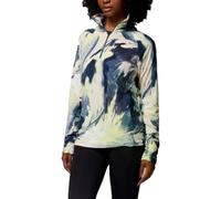 Columbia Women's Glacial 4 Print Half Zip Fleece Pull Over, Everblue Snowflight, M