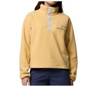Columbia - Women's Helvetia II Cropped Half Snap Fleece - Fleecepullover, Gr. L, beige (SandDune/DarkStone/AncientFossil)