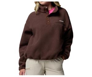 Columbia - Women's Helvetia II Cropped Half Snap Fleece - Fleecepullover, Gr. M, braun (Tobacco)