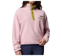 Columbia - Women's Helvetia II Cropped Half Snap Fleece - Fleecepullover, Gr. M, rosa (PinkAgate/Peppercorn/FlintGrey)