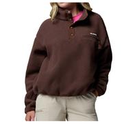 Columbia - Women's Helvetia II Cropped Half Snap Fleece - Fleecepullover, Gr. S, braun (Tobacco)
