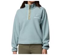 Columbia - Women's Helvetia II Cropped Half Snap Fleece - Fleecepullover, Gr. S, türkis/grau (CrushedBlue/Safari/MarineLight)