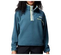 Columbia - Women's Helvetia II Cropped Half Snap Fleece - Fleecepullover, Gr. XL, blau (Everblue/CrushedBlue/CitronHaze)
