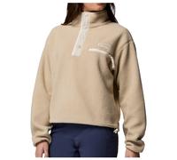 Columbia - Women's Helvetia II Cropped Half Snap Fleece - Fleecepullover, Gr. XS, beige (AncientFossil/DarkStone/Chalk)