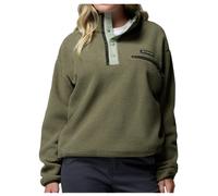 Columbia - Women's Helvetia II Cropped Half Snap Fleece - Fleecepullover, Gr. XS, oliv (StoneGreen/Safari)
