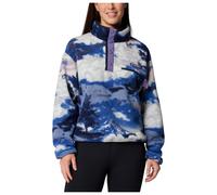 Columbia - Women's Helvetia II Printed Cropped Half Snap - Fleecepullover, Gr. M, blau (Nocturnal/Dreaming)