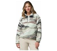 Columbia - Women's Helvetia II Printed Cropped Half Snap - Fleecepullover, Gr. M, grau (SedonaSage/Summits)