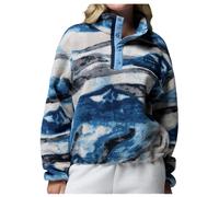 Columbia - Women's Helvetia II Printed Cropped Half Snap - Fleecepullover, Gr. S, blau/grau (PhoenixBlue/Summits)
