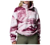 Columbia - Women's Helvetia II Printed Cropped Half Snap - Fleecepullover, Gr. XL, bunt (AntiqueMauve/Summits)