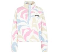 Columbia - Women's Helvetia II Printed Cropped Half Snap - Fleecepullover, Gr. XL, weiß (WhiteFloristicPrint)