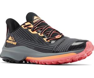 Columbia Women's Montrail Trinity AG Running Shoe Black, Orange Glow 36