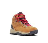 Columbia Women's Newton Ridge Plus Waterproof Amped Hiking Boot, Elk/Mountain Red, 11 Wide