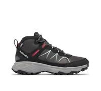 Columbia Women's Peakfreak Rush Mid Outdry, Low Rise Trekking and Hiking Shoes, Dark Grey/Deep Madeira, 4 Regular