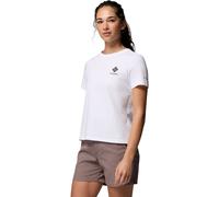 Columbia Damen Trekking T-shirt Frau Rolling Bend™ Grafik Ss Weiß Xl