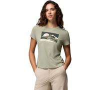 Columbia Women's Ruby Springs Graphic Fitted Technical T-shirt safari moonlit hillscape (351) S