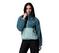 Columbia Women's Sequoia Grove Half Zip Fleece Pull Over, Everblue, Crushed Blue, XL