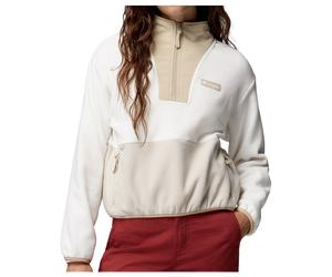 Columbia - Women's Sequoia Grove II Half Zip Fleece - Fleecepullover, Gr. L, weiß (SeaSalt/AncientFossil/DarkStone)