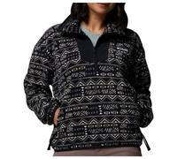 Columbia - Women's Sequoia Grove Printed Half Zip - Fleecepullover, Gr. XS, schwarz (Black/Horizons)