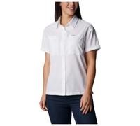Columbia Women's Silver Ridge Utility Short Sleeve Shirt, Short Sleeve Shirt, White, XS
