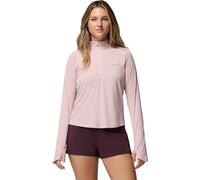 Columbia Women's Stealth Spring Long Sleeve Half Zip Technical T-shirt mineral pink (618) L