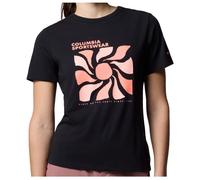 Columbia Sun Trek Graphic Short Sleeve III black, wavy rays (011) XS