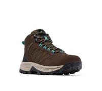 Columbia Women's Transverse Suede Hiking Boot, Cordovan/Teal, 40.5 EU