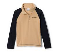 Columbia Youth Boys Glacial Half Zip Fleece Pull Over, Canu, Black, XXS