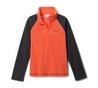 Columbia Youth Boys Glacial Half Zip Fleece Pull Over, Zing, Shark, M