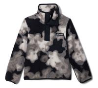 Columbia Youth Helvetia II Printed Half Snap Fleece black dyeflower, black (010) XL