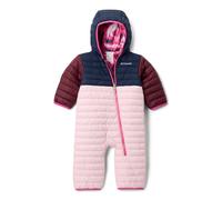 Columbia Youth Infant Powder Lite 2 Reversible Wimpelkette, Schneeanzug, Strampler, Satin Pink/Collegiate Navy/Rich Wine, 18/24 Monate