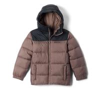 Columbia Youth Puffect Kapuzenjacke, Pufferjacke, Eisen/Schwarz, Größe S