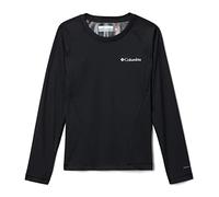 Columbia Youth Unisex Midweight Crew Langarmshirt, Black, S