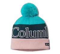 Columbia Youth Unisex Polar Powder Beanie, Bright Aqua/Night Wave/Dusty Pink, Einheitsgröße